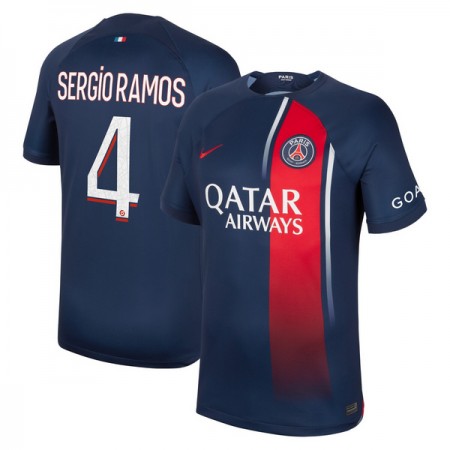 Paris Saint-Germain 2023-24 Sergio Ramos 4 Domaći Nogometni Dresovi